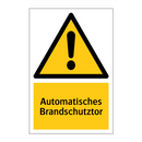 Automatisches Brandschutztor