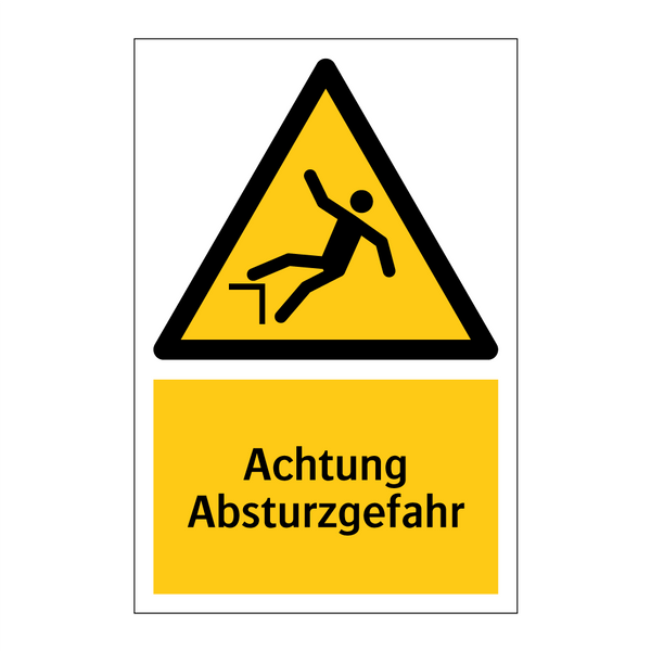 Achtung Absturzgefahr