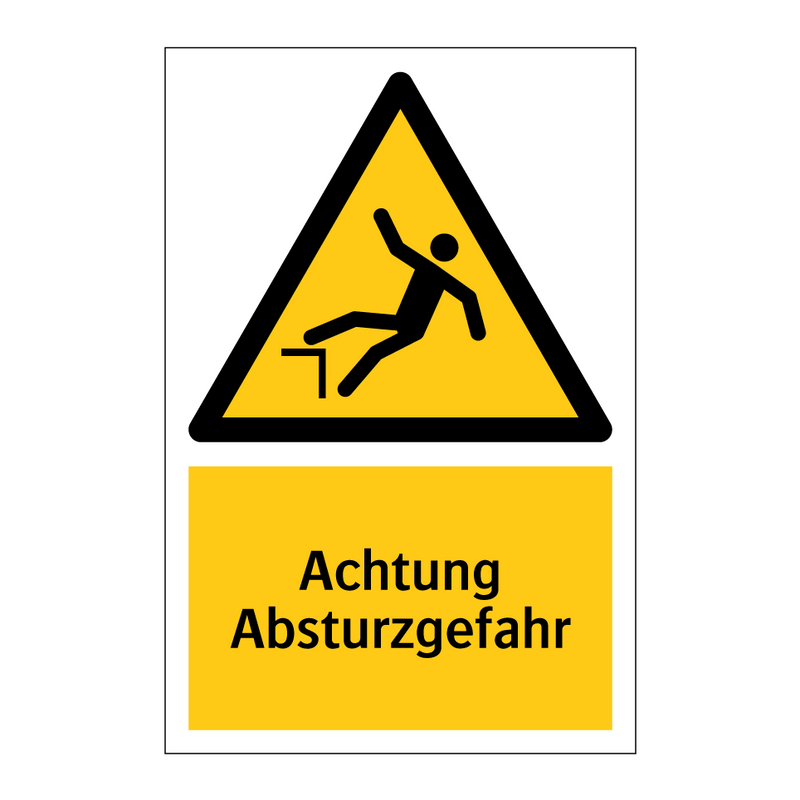 Achtung Absturzgefahr