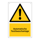 Automatische Textilwaschanlage