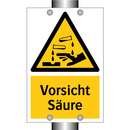 Vorsicht Säure