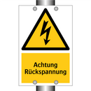 Achtung Rückspannung