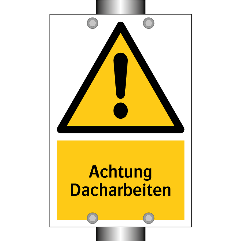 Achtung Dacharbeiten