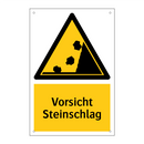 Vorsicht Steinschlag