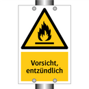 Vorsicht, entzündlich