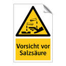Vorsicht vor Salzsäure