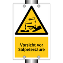 Vorsicht vor Salpetersäure