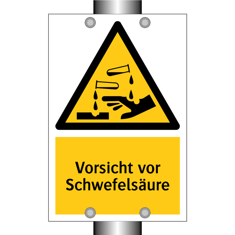 Vorsicht vor Schwefelsäure
