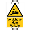 Vorsicht vor dem Verkehr