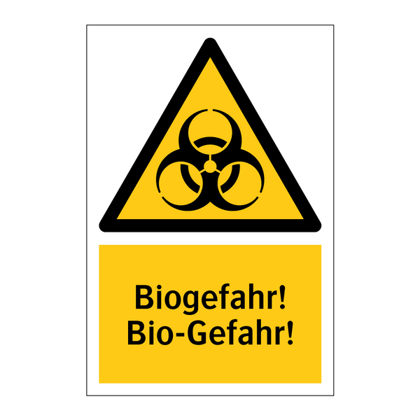 Biogefahr! Bio-Gefahr!