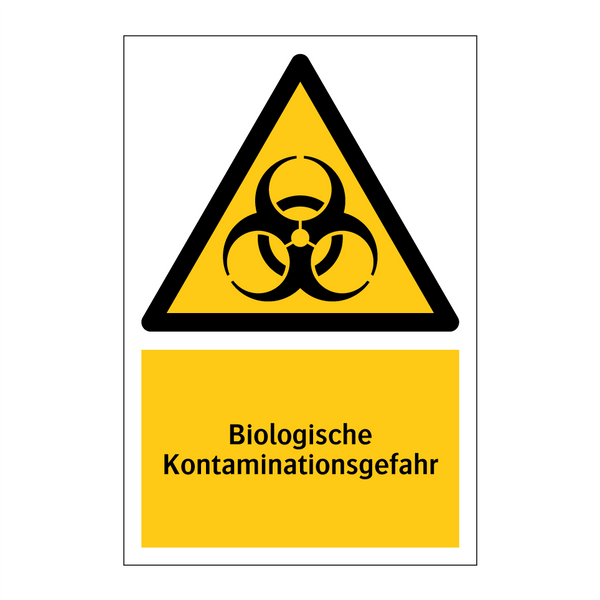 Biologische Kontaminationsgefahr