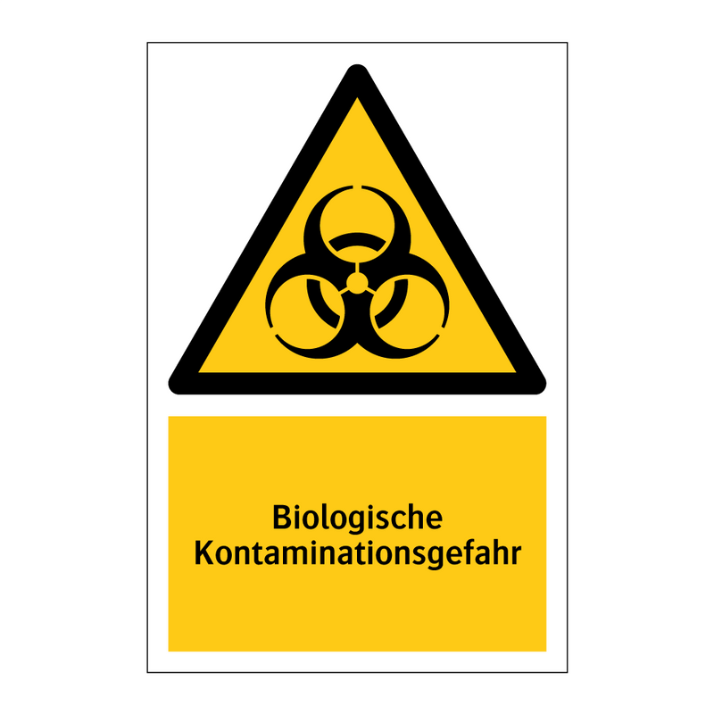 Biologische Kontaminationsgefahr