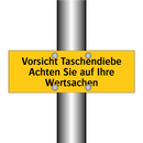 Vorsicht Taschendiebe Achten Sie auf Ihre Wertsachen