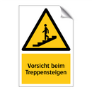 Vorsicht beim Treppensteigen