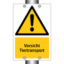 Vorsicht Tiertransport