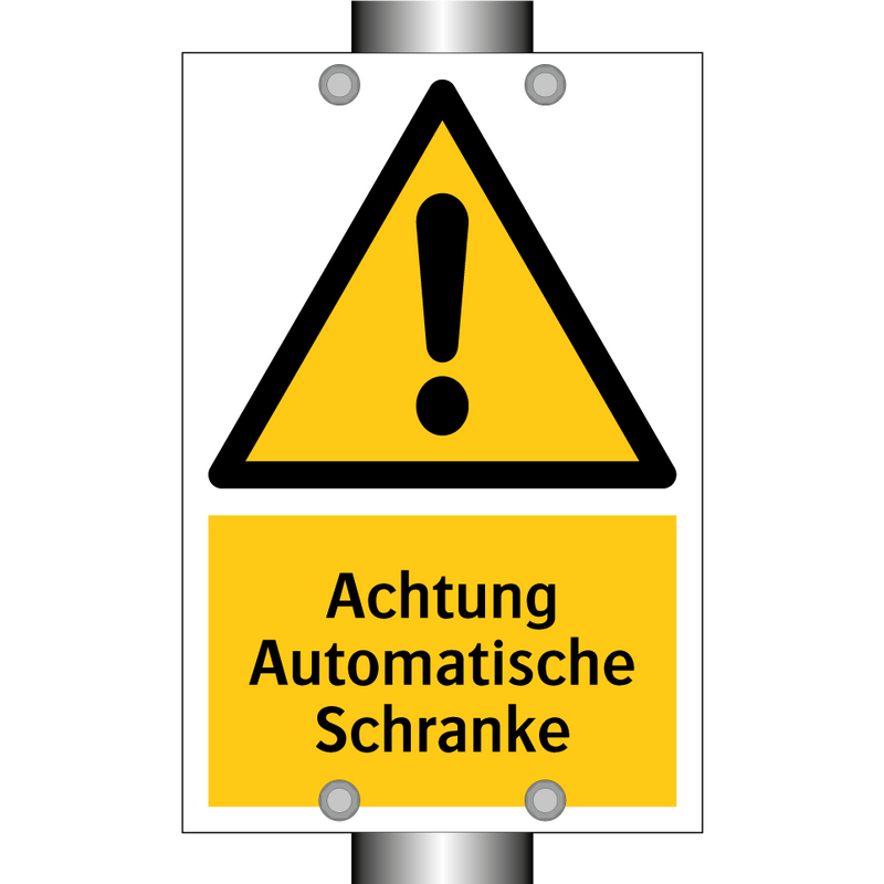 Achtung Automatische Schranke
