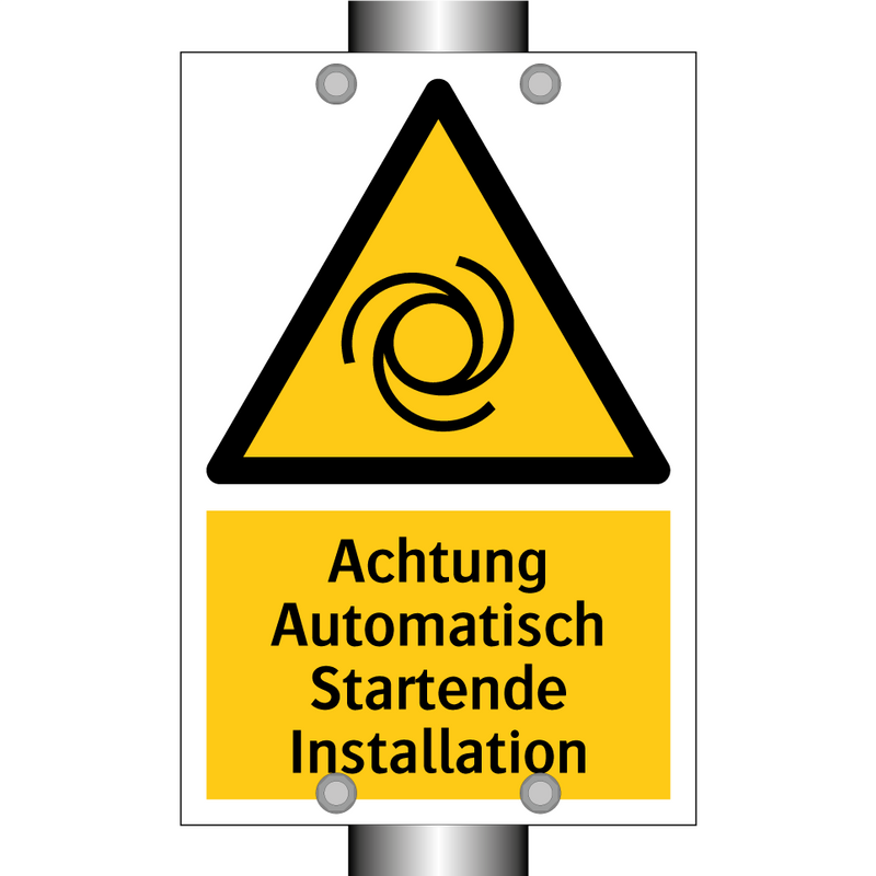 Achtung Automatisch Startende Installation