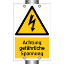 Achtung gefährliche Spannung