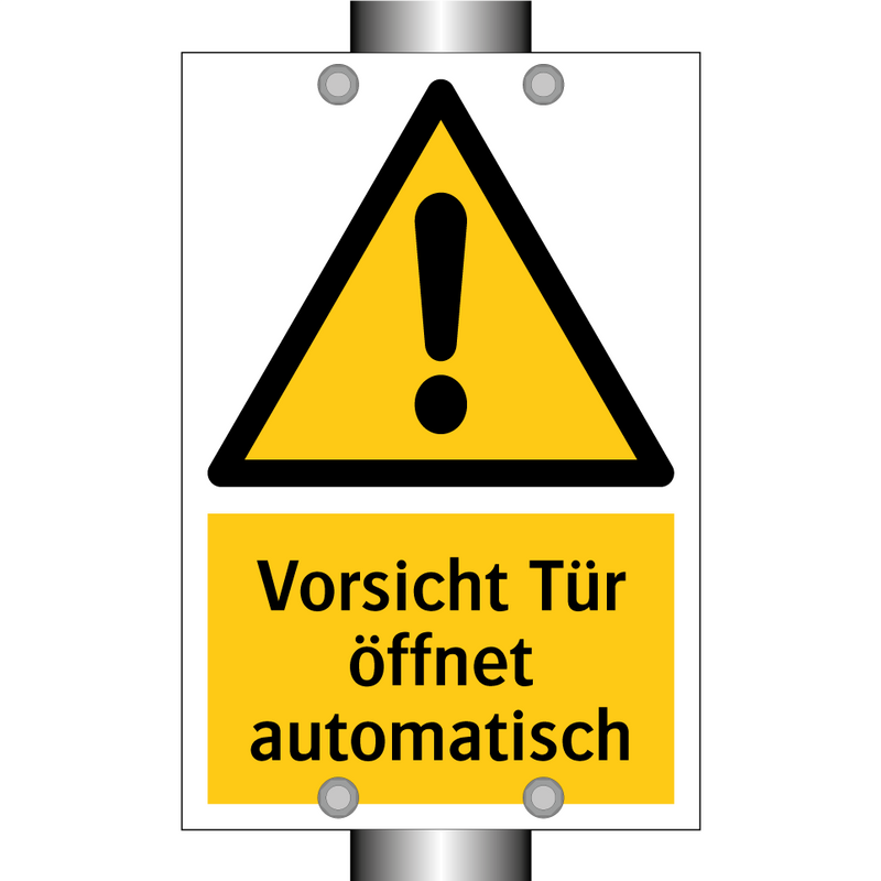 Vorsicht Tür öffnet automatisch