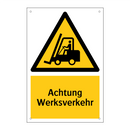 Achtung Werksverkehr