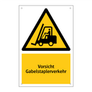 Vorsicht Gabelstaplerverkehr
