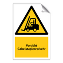 Vorsicht Gabelstaplerverkehr