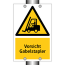 Vorsicht Gabelstapler