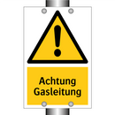 Achtung Gasleitung