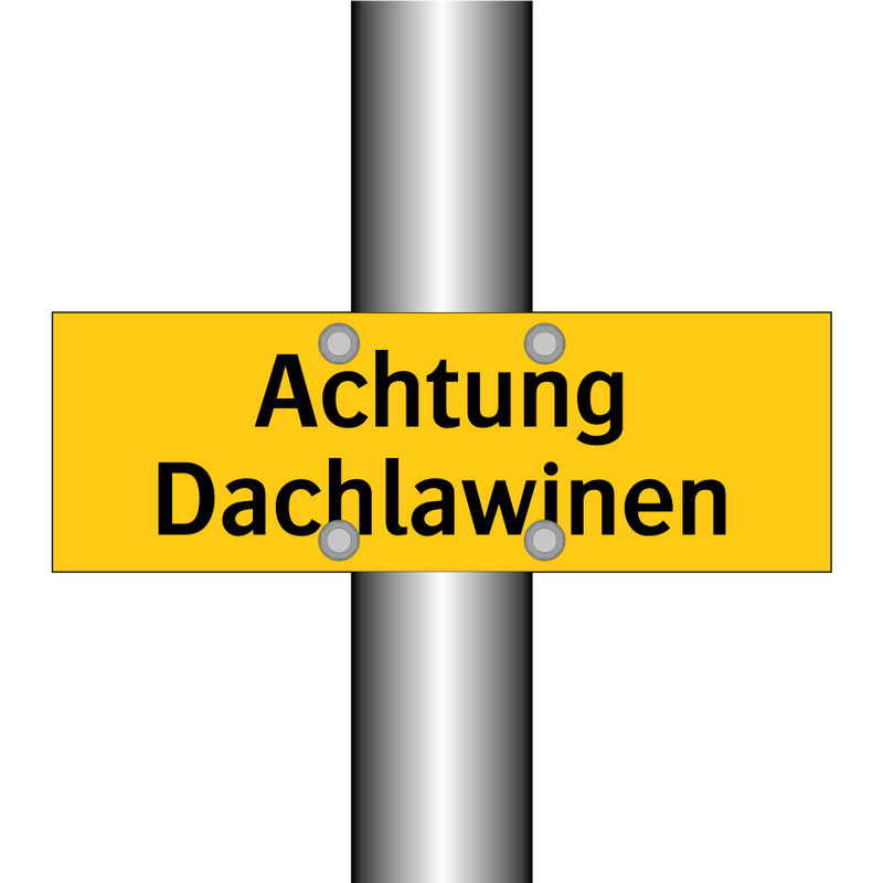 Achtung Dachlawinen