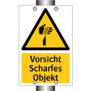 Vorsicht Scharfes Objekt