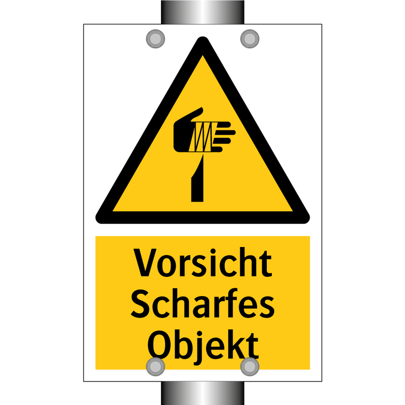 Vorsicht Scharfes Objekt