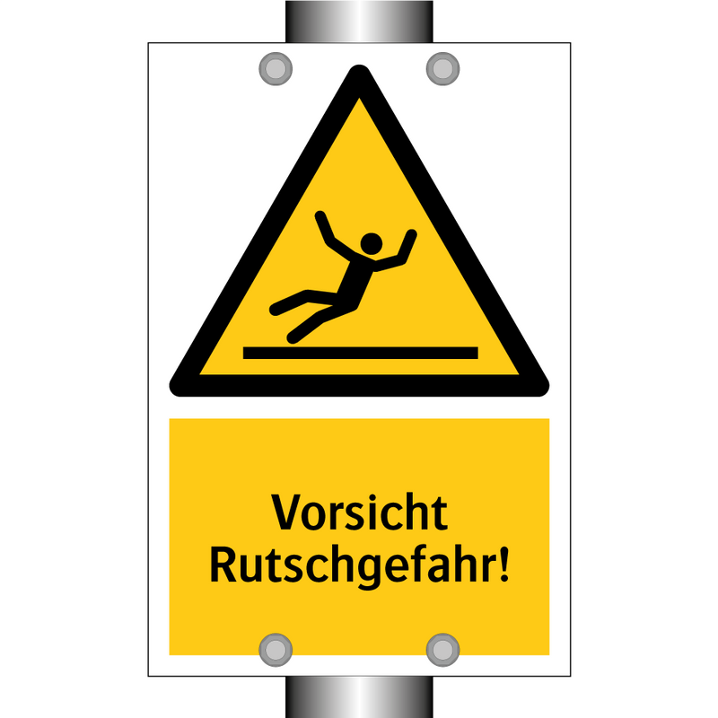 Vorsicht Rutschgefahr!