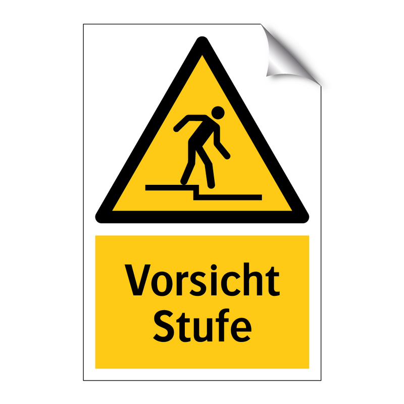 Vorsicht Stufe