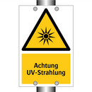 Achtung UV-Strahlung