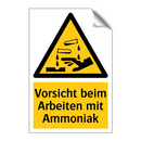 Vorsicht beim Arbeiten mit Ammoniak