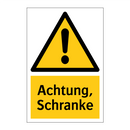 Achtung, Schranke