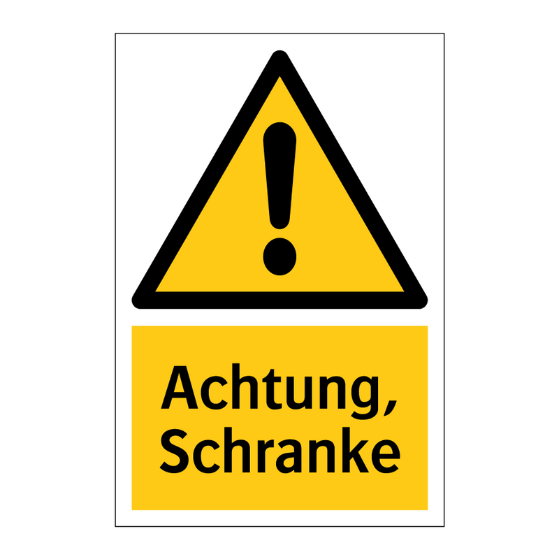 Achtung, Schranke