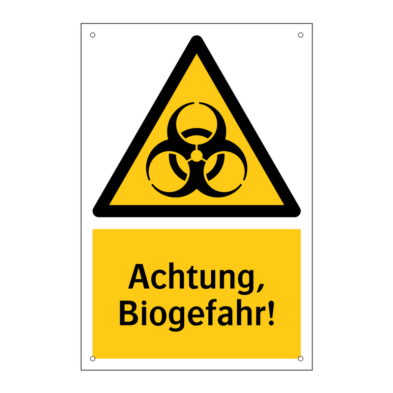Achtung, Biogefahr!