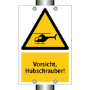 Vorsicht, Hubschrauber!