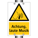 Achtung, laute Musik