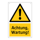 Achtung, Wartung!