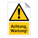 Achtung, Wartung!