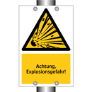 Achtung, Explosionsgefahr!