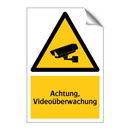 Achtung, Videoüberwachung