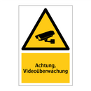 Achtung, Videoüberwachung