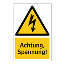 Achtung, Spannung!