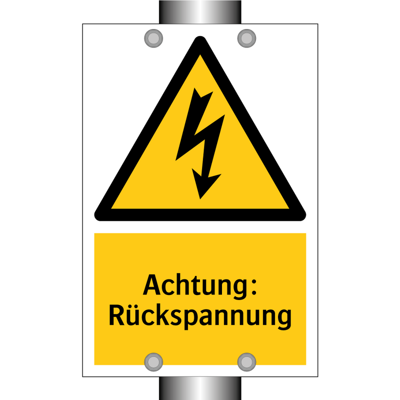 Achtung: Rückspannung