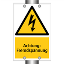 Achtung: Fremdspannung