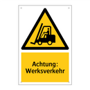 Achtung: Werksverkehr