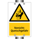 Vorsicht: Quetschgefahr